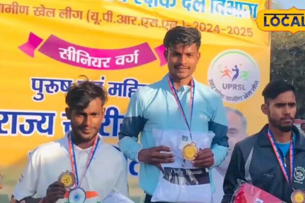 Sumit Bhadana of Meerut waved in the race, won the third place in long jump, Gold-Silver received award