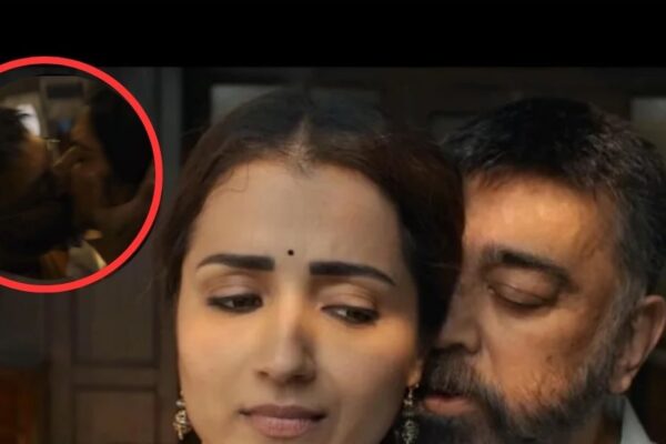 Controversy over the thug of life kissing scene, 70 -year -old Kamal Haasan kissed liplock