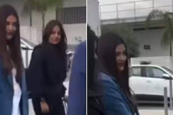 Aishwarya Rai and Aaradhya welcome video viral in Cannes Film Festival 2025