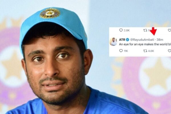 Amidst India-Pakistan tension, Ambati Rayudu wrote such a thing, fans erupted, fiercely lashed