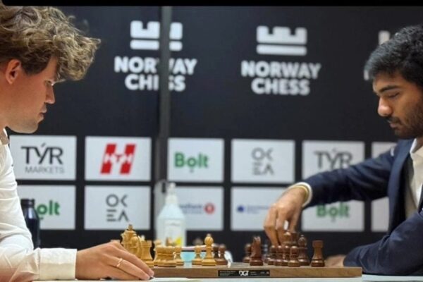 Norway Chess Tournament: Magnus Carlson defeated D Gukesh in an exciting match