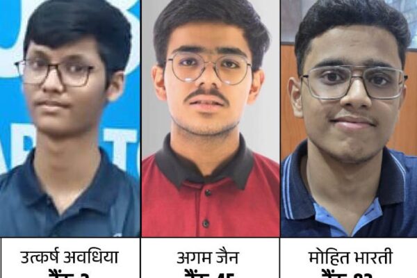 NEET UG 2025 Result Update; Indore utkarsh Awadhiya | NEET Topper List | Second rank of Utkarsh of Indore in NEET UG-2025: 4 students of MP in Top 100; 60,346 qualified from MP – Bhopal News