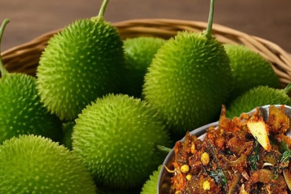 Monsoon Veggie Spiny Gourd Better Than Mutton. Monsoon green vegetable better than mutton
