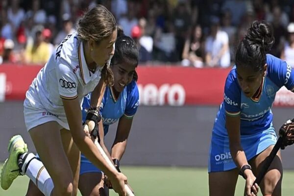 Indian women’s hockey team defeat 1-5 against Belgium.