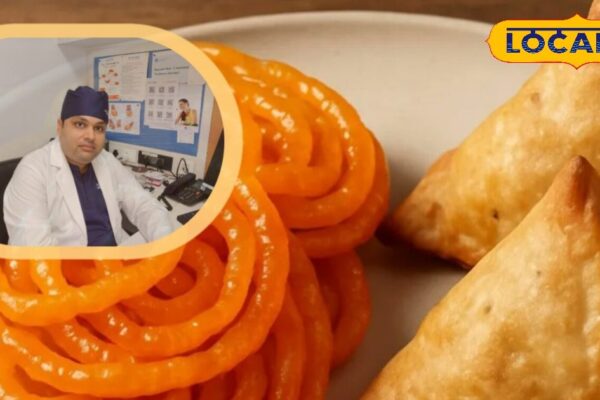 Taste of samosa-jalebi in the rain, but the danger bell for health, doctor’s warning