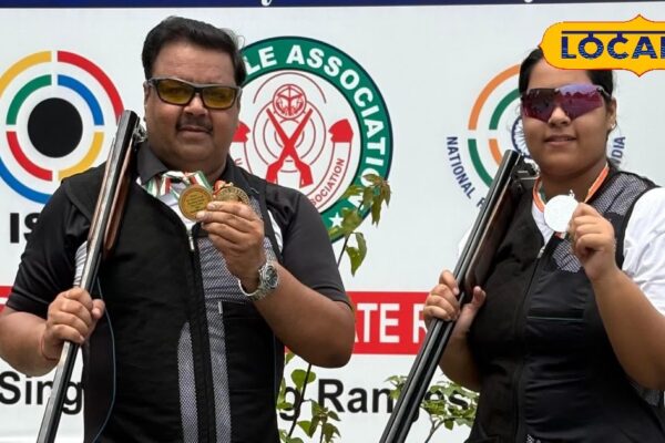 This father-daughter pair of UP is best, there was a blast in shooting competition, special record was made for the third time