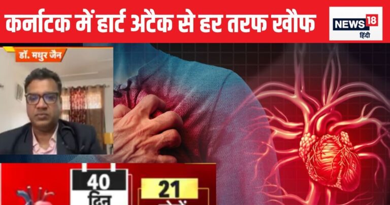 In Hassan, Karnataka, there was a stir due to the heart attack, 21 killed in 40 days, the number of youth is more, what is the reason