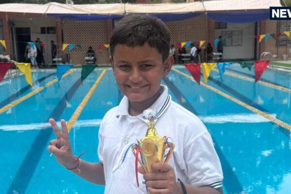 Mehranshveer Singh Tokas: Mehranshveer Singh Tokas, who was awarded the Best Swimmer Award