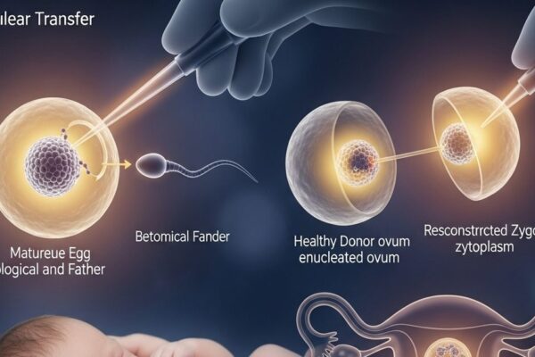 Eight Healthy Babies Born after IVF Using DNA from Three People | Birth of a child from 3 parents.