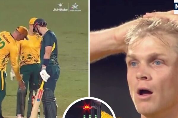 Corbin Bosch Mitchell Owen Stump Sa vs Aus: Jaako Rakhe Saiyan could not kill anyone … The ball on the stump still refused to be dismissed