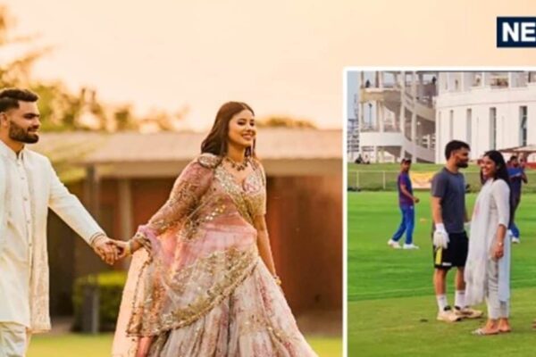 Rinku Singh Gets Surprise Visit of Priya Saroj: Priya Saroj came to the ground during practice to Rinku Singh and surprised