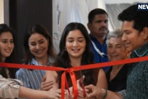 Sachin Share Photo With Daughter in Law Saaniya Chandhok First Time: Bhabhi Sania, who came to cut lace for sister Sara, did not appear to be seen by Arjun Tendulkar, Sachin shared photo of daughter -in -law