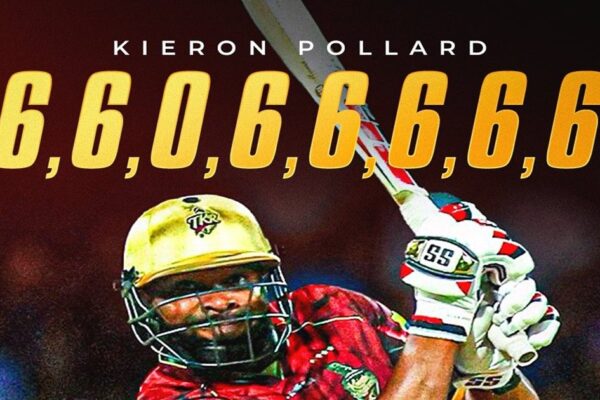 Kieron Polllad 7 Sixes in 8 Balls: 7 out of 8 balls out, six -folded sixes in CPL, Pollard hit a stormy fifty in 21 balls